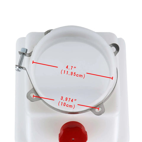 Universal Car Lift Oil Pot Hydraulic Reservoir Tank For Storage And Lifting 13 Liter Capacity 43 Cm Tall Thick Plastic