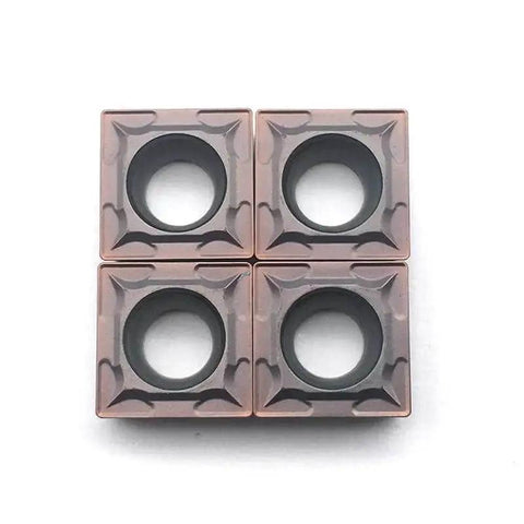 Four SCMT09T304 FT1125 carbide inserts for Indexable Lathe Turning Tool Holder Kit with 45 Degree Chamfer for CNC Lathe