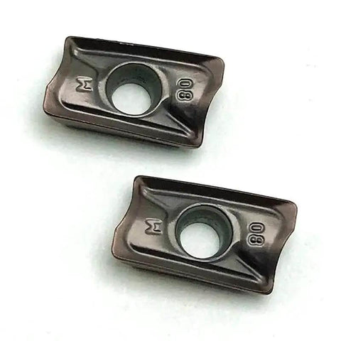 AOMT123608PEERM VP15TF Milling Inserts Carbide Inserts For CNC Turning Tooling Lathe Tools And Milling Cutter 123608 Cutting Tool For Metal Lathe Machining, shown front view