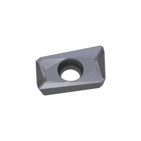 Carbide Milling Inserts For Shoulder Milling P M K Materials Heavy Duty AP Insert With Radius 0.8mm Inner Width 9.3mm Front View