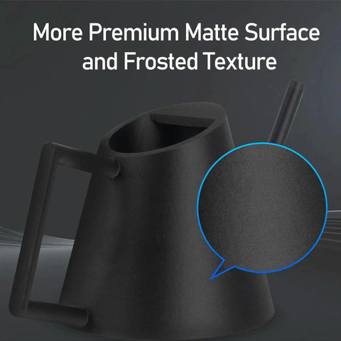 Carbon Fiber PETG Filament for 3D Printing 1.75mm Matte Black showing premium matte surface texture