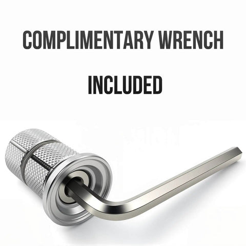 Carbon Fork Headset Expander Plug For Road MTB BMX And Gravel Bikes 28.6mm Universal Fit with complimentary wrench