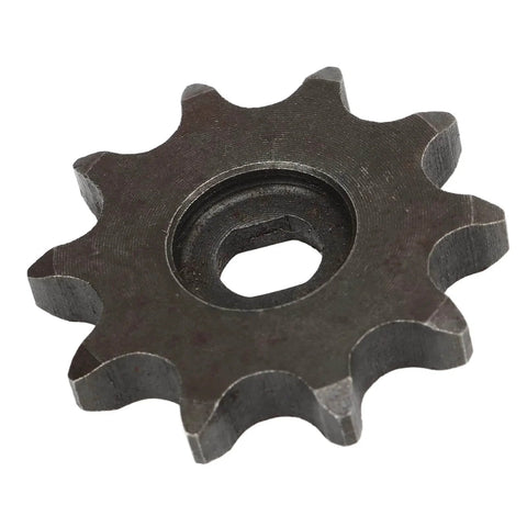 10 Tooth Sprocket For General Chain Gear And Motor Gear In Speed Reduction Systems Crafted From Premium Carbon Steel
