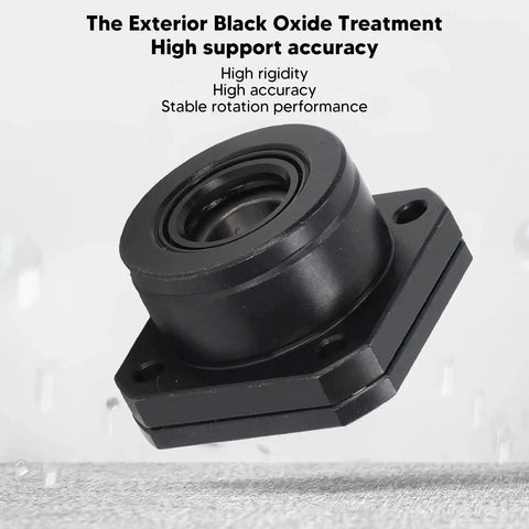 Ball Screw End Support Bearing Block Carbon Steel 12mm Inner Diameter For SFU1604 SFU1605 SFU1610 Ball Screws Support.