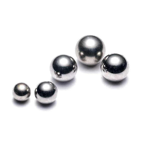 Carbon steel ball 9mm 14mm 2 Grains Carbon Steel Bearing Balls,Precision Balls displayed in varying sizes