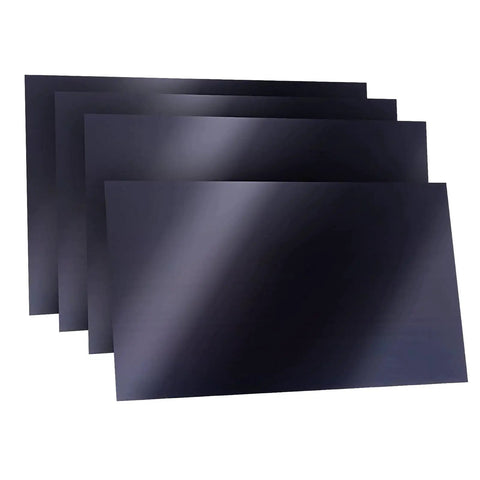Carbon Steel Shim Stock Assortment Set, 6 Inch Wide By 12 Inch Long, Nine Thicknesses From 0.003 To 0.015 Inch Including 0.003 0.004 0.005