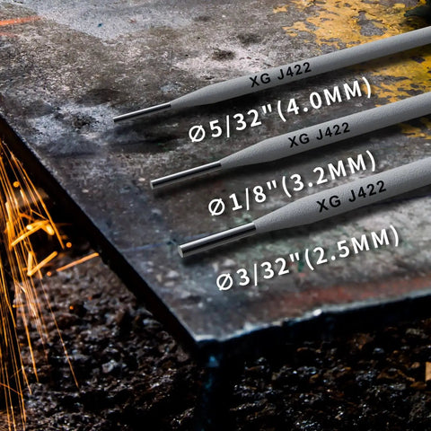 Carbon Steel Arc Welding Rods E4303 J422 Three Thirty Second To One Eighth Inch Sticks 1 Lb Electrode Pack