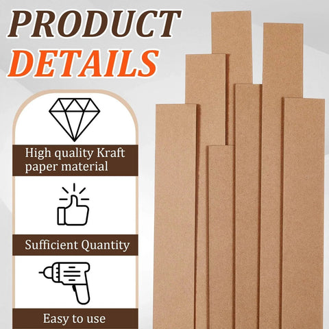 100 Cardboard Drywall Shims Wallet Shims For Butt Joints And Leveling Baseboards Flush Out Bullnose Corner Adaptors And Straighten Uneven Wall Studs Or Joists Forty Five By One And One Half By One Sixteenth Inch shown with features overview.