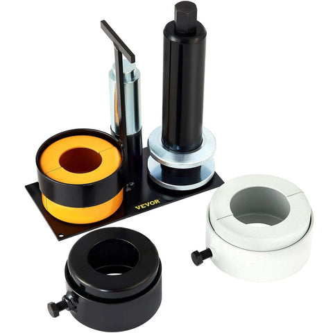 Carrier & Pinion Bearing Puller, Compatible with Dana 30,40,50,60,70, 80, Ford 10.25" Bearings shown with 3 clamshells and 45# steel.