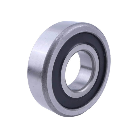 Mast roller bearing 664206 MG208FFH compatible with Cascade forklifts, side view of new condition replacement bearing.