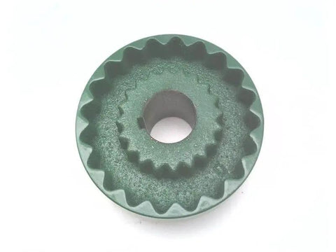 Heavy Duty Cast Iron Mechanical Flange Coupling 6J-1 Series With Keyway 0.25 By 0.125 Inches Bore 1.125 Inches Overall Length 1.3125