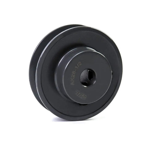 Durable Cast Iron Single Groove V Belt Pulley With 2.85 Inch Outside Diameter And Half Inch Bore For Standard V Belts 3L 4L A AX Anti Corrosion