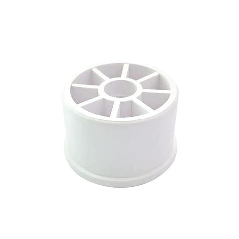 1-1/4 Inch Caster Fitting Insert For Furniture Grade Caster Connections Pack Of 4 High Gloss PVC Material Inside Diameter 1.660 Inches