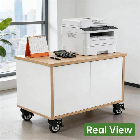 2 Inch Heavy Duty Swivel Plate Casters Set Of 4 With Quiet Rolling And Locking Mechanism Ideal For Furniture Carts Workbenches Shelves And Wooden Cabinets Includes Screwdriver Screws And Metal Washers For Easy Installation on office cabinet