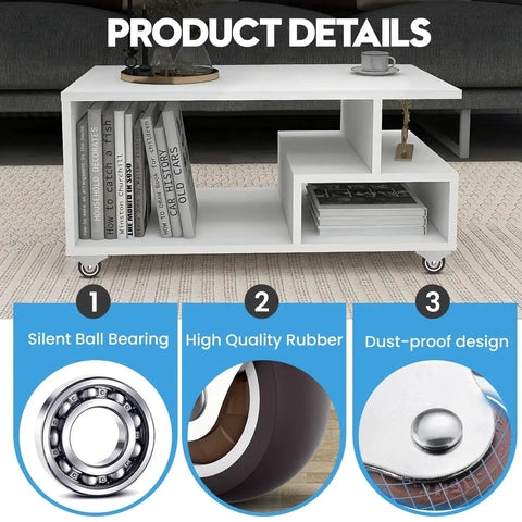 Fixed Caster Wheels Set With TPR Material Low Profile Rubber Casters Quiet Floor Friendly Polyurethane Wheels For Furniture Drawers