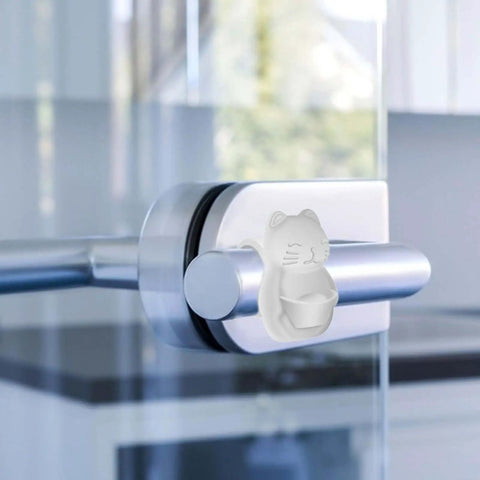 Silicone wall shield with shock absorbing cushion and noise silencer design protects doors, walls and furniture, delivering durable, quiet protection for bedrooms, bathrooms, kitchens, dorms and hotel apartments.