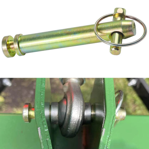Two Pack CAT 1 Quick Hitch Adapter Bushing Kit With Top Link Pin And Lynch Pin for Category 1 3 Point Hitches And Tractors