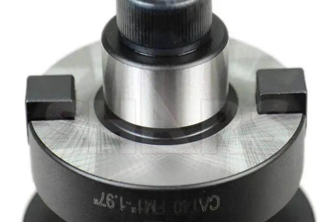Close-up of CAT40 Shell Mill Tool Holder With One Inch Bore And One Point Ninety Seven Inch Gage Length Model 202-5372M