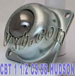 CBT-1 1/2 CS/SS Flange Ball Transfer 1-1/2 Main Ball Mounted Bearings - VXB Ball Bearings