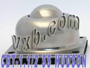 CBT-1 1/2 SS Flange Ball Transfer 1-1/2 Main Ball Mounted Bearings - VXB Ball Bearings