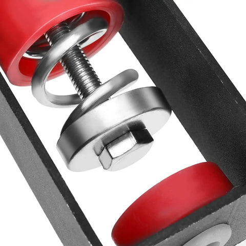 Close-up of 8 Pack Ceiling Spring Vibration Isolator Hangers for Studio and Home, 110 Lbs Load Capacity Anti Vibration Shock Absorber