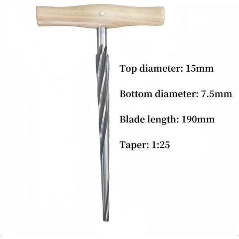 Cello Peg Shaver and Hole Reamer Precision Metal Luthier Tool for 3/4 to 4/4 Instruments Adjustable Fitting DIY Repair Workshop
