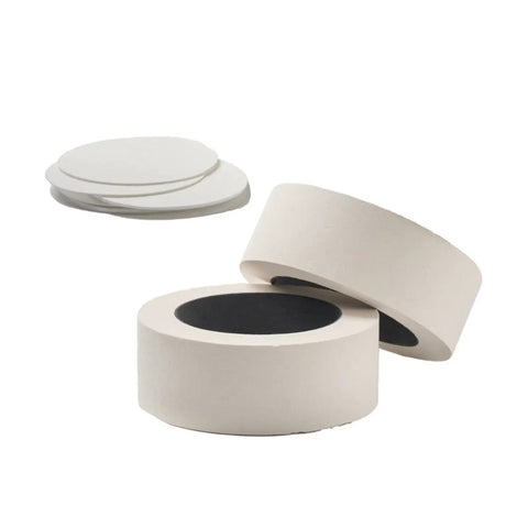 Energy Efficient Microwave Kilns For Glass Fusing And Jewelry Making shown with replaceable kiln paper stack