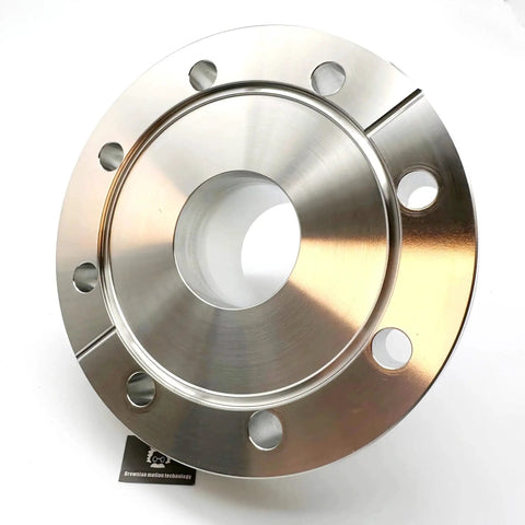 4.5 Inch CF To KF40 NW40 Hybrid Flange Adapter Reducer For High Vacuum Systems and Chambers Stainless Steel 304 with 8 through holes