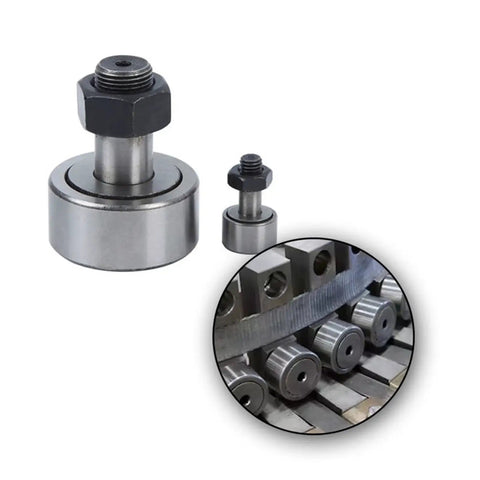 2pcs CF8 KR19 Cam Follower Needle Roller Bearing With M8x1.25mm Male Thread shown in machine setup