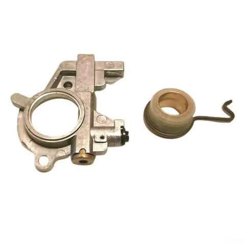 Oil Pump Replacement Kit With Worm Gear And Spring For MS341 MS361 MS362 Chainsaws, metal components for lubrication system