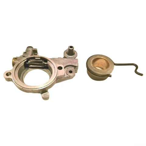 Oil Pump Replacement Kit With Worm Gear And Spring For MS341 MS361 MS362 Chainsaws Metal Automatic Lubrication System