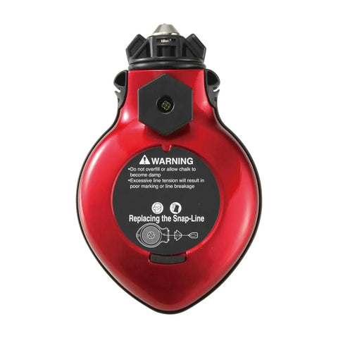 Chalk Line 1mm Extra Bold For Framing Drywall Carpentry And Construction Clip Hold Wear Resistant Tip Red Durable CR211SFR.