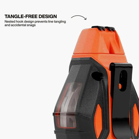 Chalk Reel CHLK100S 100 Foot Model With 6 To 1 Gear Ratio Quick Release Spool Clutch Chalk Level Window Twist Lock Top
