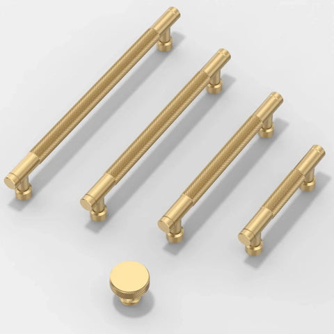 Champagne Bronze Cabinet Knobs 10 Pack Size 1-1/5 Inch 30mm Classic Kitchen Drawer Pulls For Cabinets And Drawers Zinc Alloy Hardware