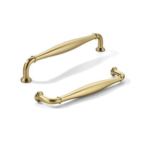 10 Pack 5 Inch Center Hole Champagne Bronze Cabinet Pulls Solid Heavy Duty Traditional Handles For Bathroom Dressers Drawers And Cabinets