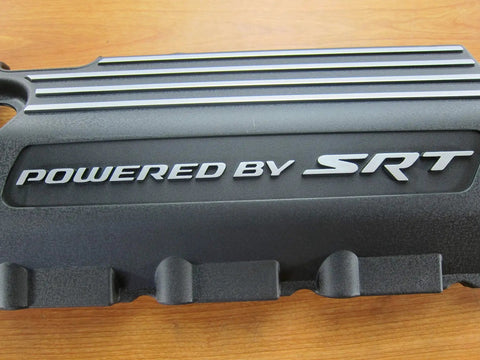 Charger And Challenger Left Side Engine Cover With SRT Badge Genuine Mopar OEM Replacement Part For Engine Bay Direct Fit High Quality