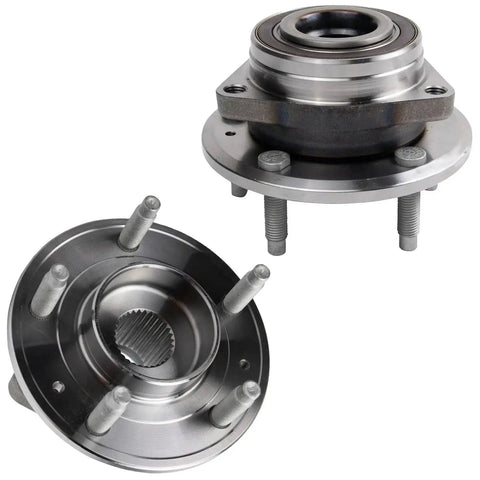 Direct Fit Front Wheel Bearing Hub Replacement 5 Lug For Chevy Malibu 2020 To 2022, Equinox 2018 To 2024, Detroit Axle, steel construction