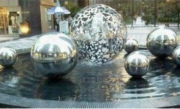 Christmas Decoration 8" Inch Stainless Steel Mirror Shiny Ball - VXB Ball Bearings