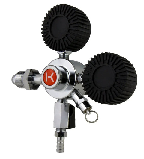 Nitrogen Regulator For Draft Beer With Chrome Finish Multi Stage Control for precise output, durable commercial grade build