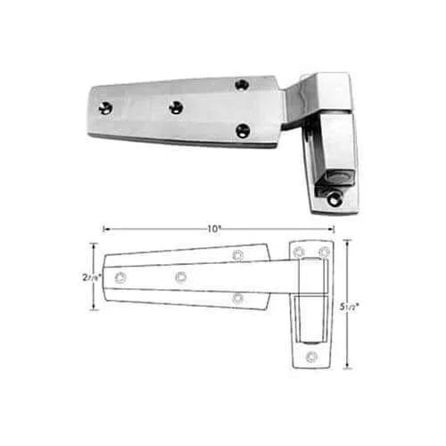 chrome plated cam lift cabinet hinge 10 Inch Offset 🍁 ...