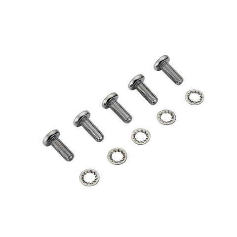 Chrome Front Disc Brake Rotor Torx Bolts 10 Pack Five Sixteenths By Eighteen Threads Seven Eighths Inch Long For Harley Davidson