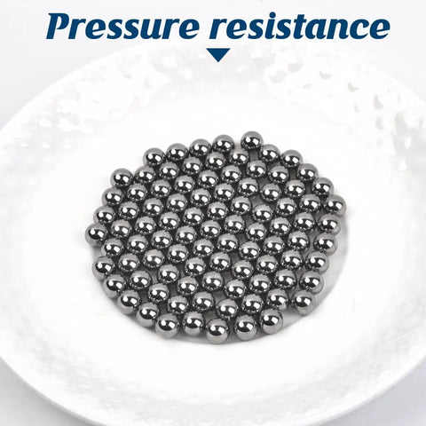 100 Piece G25 Precision Chrome Steel Bearing Balls Hardened And Mirror Polished One Quarter Inch 6 35 Millimeter For Bearings