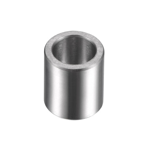 Single chrome steel oilless sleeve bearing 5mm by 7mm by 8mm, showing wear resistance and high load capacity for machinery applications.