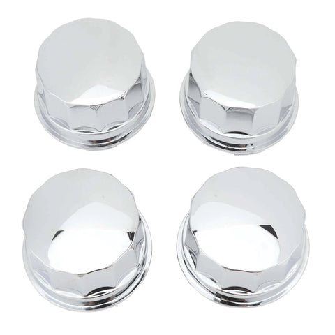 4PCS ATV & Go Kart Wheel Dust Cover for 110, 125, 250, Rims - Effective Wheel Protector Optimized (Plastic Flat Head)