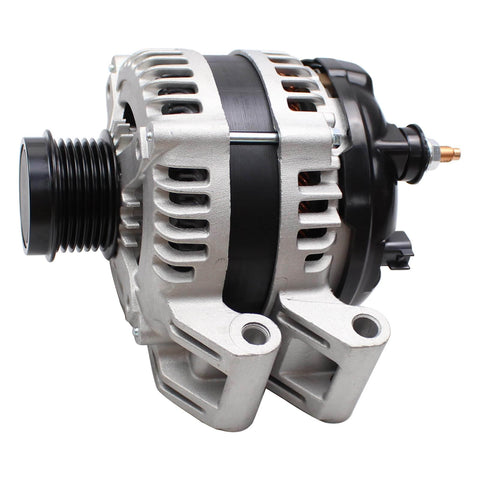 Side view of 160 Amp High Output Alternator For 2011-2023 Chrysler 300 Challenger Durango Charger And Jeep Grand Cherokee 3.6L