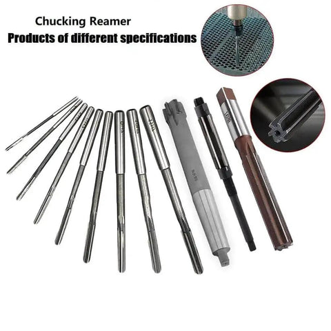 Assorted high-speed steel hand reamers, including Adjustable High Speed Steel Hand Reamer 17 to 19 mm H8 Milling Cutter Tool Uncoated 1 Piece