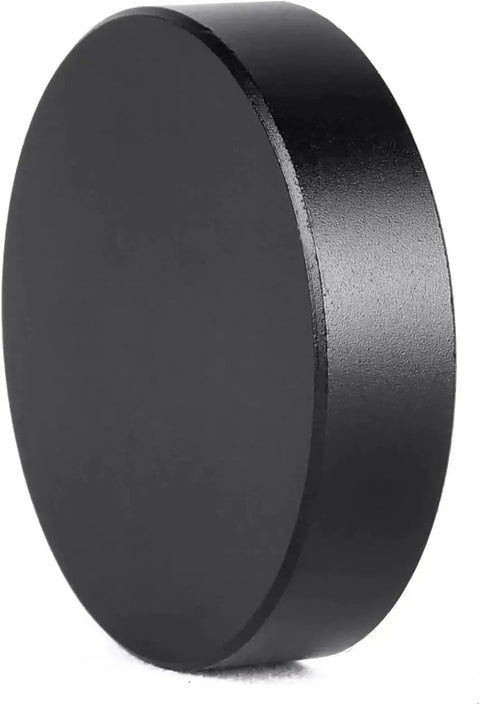 Black side view of Compact Bulls Eye Bubble Level For RVs And Boats 1.3 Inch Circular Acrylic Level Pocket Friendly High Precision Leveler