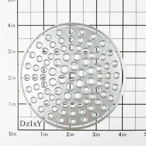 Circular Dot Background Die For Card Making And Scrapbooking Metal Cutting Dies Set For Die Cutting Embossing And Stencil Projects