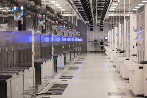 Interior of a cleanroom environment suitable for ESD Anti Static Socks For Work Unisex Static Dissipative Safety Socks For Cleanrooms Labs And Electronics Universal Fit One Pair Grounding Ready For All Day Comfort And Charge Control.