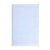 Cleanroom Notebook With Latex Free Polymer Coated Paper For Lab Use Eight Point Five By Eleven Inches 100 Pages Side Spiral College Ruled